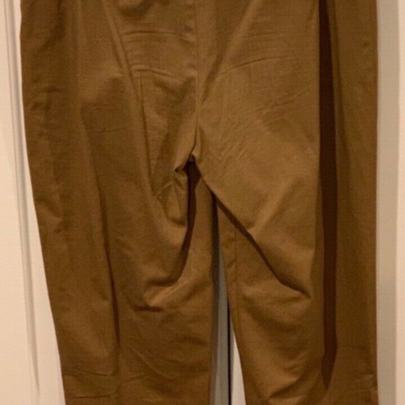 Randy Kemper Women's Tan Cotton Pants w/ side zipper, Size 6 - Picture 8 of 11
